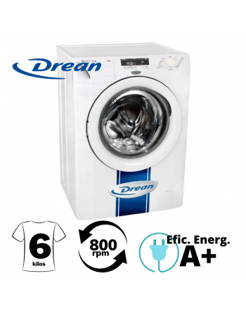 Lavarropas Drean 6KG 800RPM...
