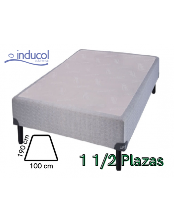 Sommier Inducol 100x190 gris