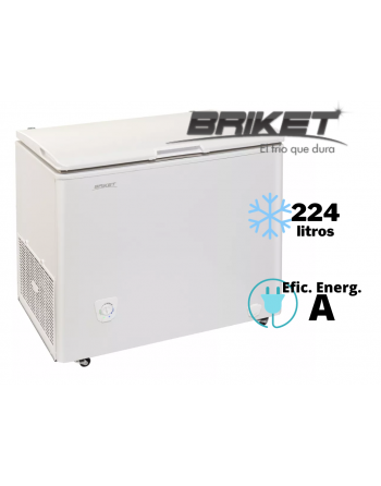 Freezer BRIKET FR2500  224lts