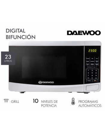 Microondas Daewoo 23 Litros Bifunción D223DG