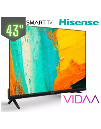 SMART TV 43" HISENSE...