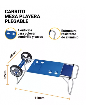 Carrito Mesa Porta Sillones...