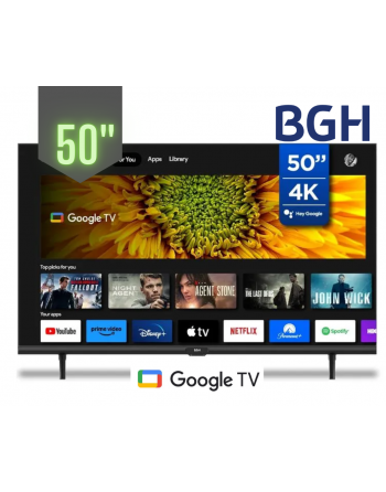 Tv Smart Google tv BGH 50"...