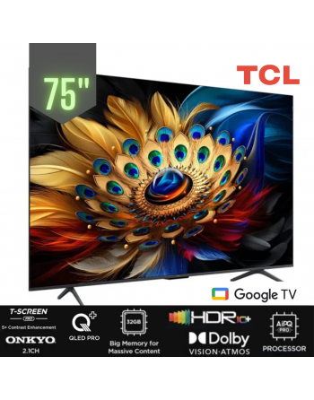 Televisor QLED 4K 75" TCL...