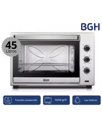 Horno Eléctrico BGH 45 Lts...