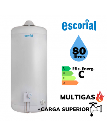 Termotanque Escorial 80Lts...