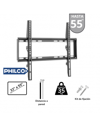 Soporte fijo de 32"a 55"...