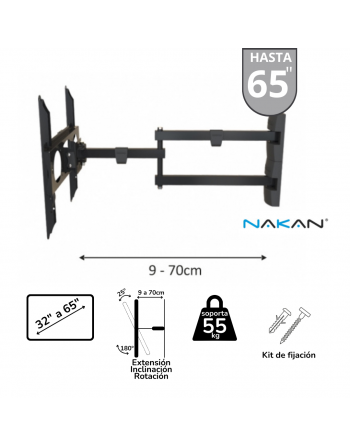 Soporte Tv Extensible Largo...