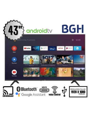 Tv Smart Android BGH 43"...