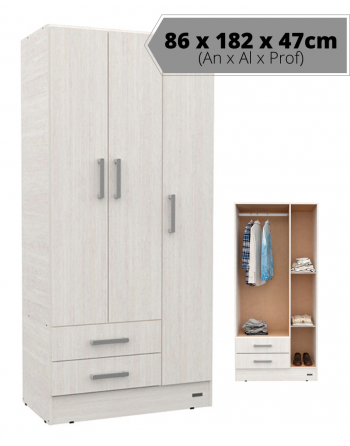 Placard 23 Pack 3 puertas 2...