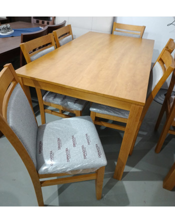 Combo Pino Mesa 160x90cm +...