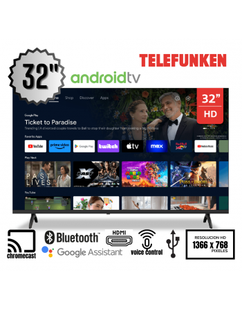 Tv Smart Android Telefunken...