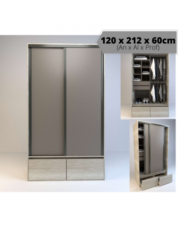 Placard Corredizo 2 puertas...