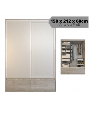 Placard Corredizo 2 puertas...