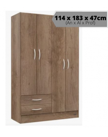 Placard 24 Pack 4 puertas 2...