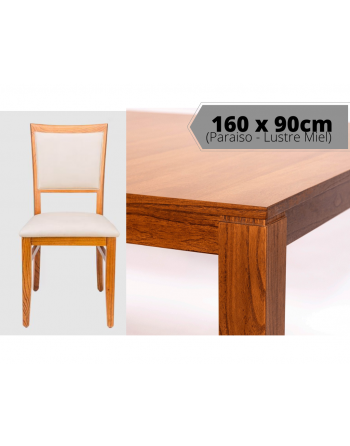 Combo Paraiso Mesa 160x90cm...