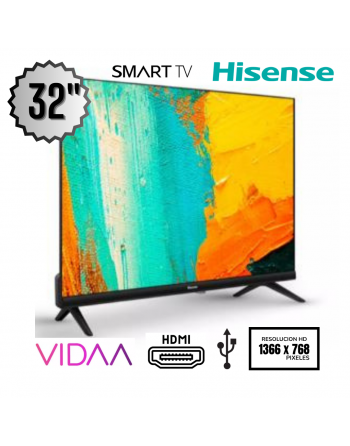 SMART TV 32" HISENSE...