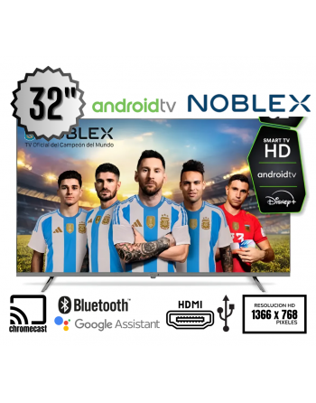 TV 32" Smart HD Android...