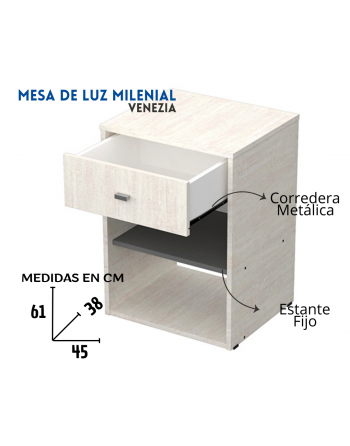 Mesa de Luz Milenial 1...