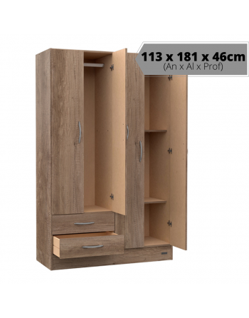 Placard 24 Pack 4 puertas 2...