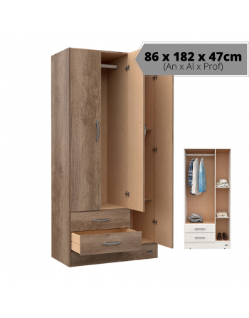 Placard 23 Pack 3 puertas 2...