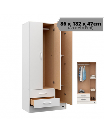 Placard 23 pack 3 puertas 2...