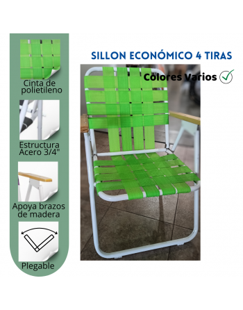 Sillon Económico caño 4...