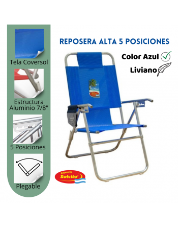 Reposera Solcito 3027, 5...