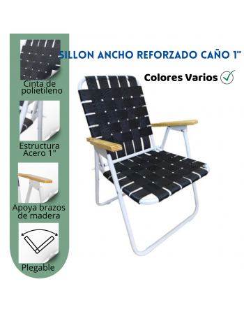 Sillon Ancho Reforzado caño...