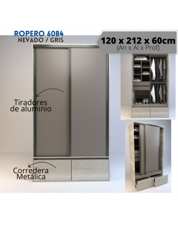 Placard Corredizo 2 puertas...