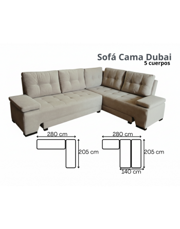 Rinconero Cama Dubai...