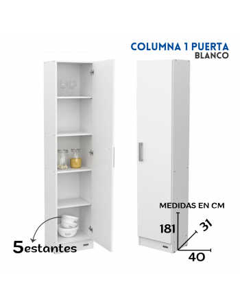 Columna 180cm 1 Puerta...