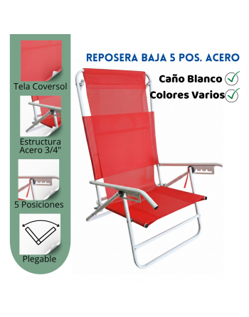 Reposera Baja Avelino 5...