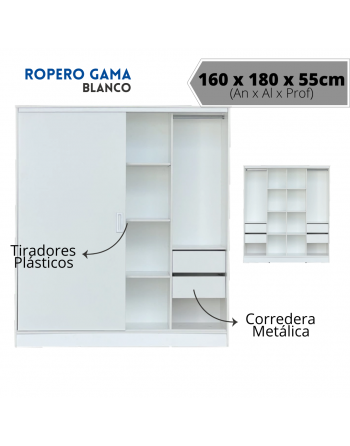 Placard 2 puertas...