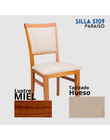 Silla Paraiso Resp.Tapizado...
