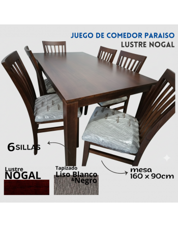 Combo Paraiso Mesa 160x90cm...