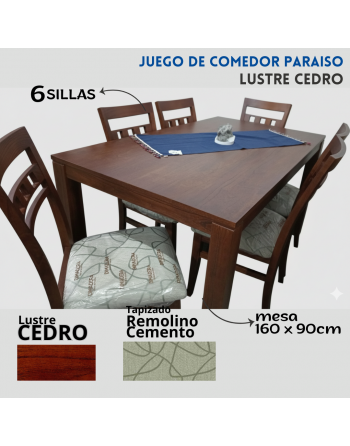 Combo Paraiso Mesa 160x90cm...