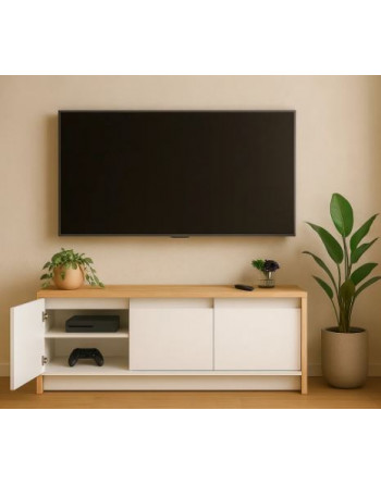 Rack tv Niza 1.30 Blanco...