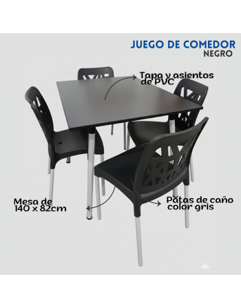 Combo mesa 140x82 + 4...