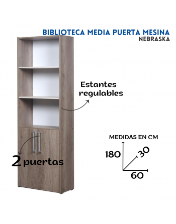 Biblioteca media Puerta...