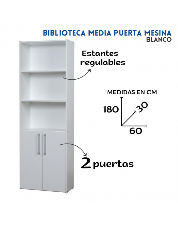 Biblioteca media Puerta...
