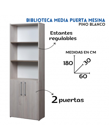 Biblioteca media Puerta...