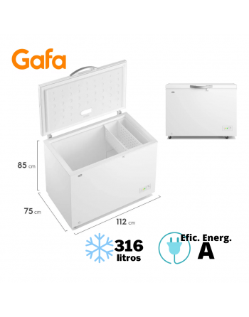 Freezer Gafa (FGHF300BL)...