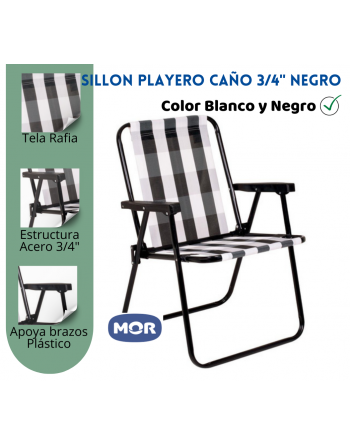 Silla playero caño 3/4"...