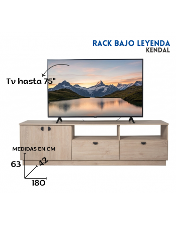 Mesa Tv Leyenda 180cm 4...