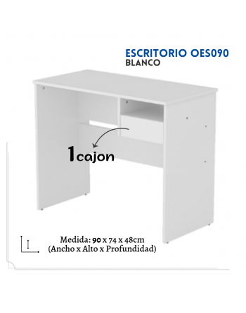 ESCRITORIO 0.90CM c/cajón...