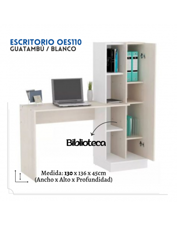 ESCRITORIO 130CM CON...