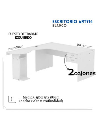 ESCRITORIO ESQUINERO...