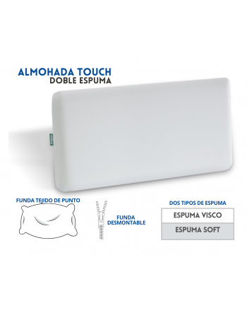 Almohada Visco Doble...