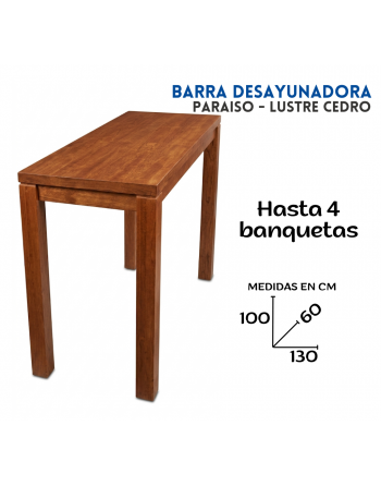 Mesa Desayunador Paraiso...